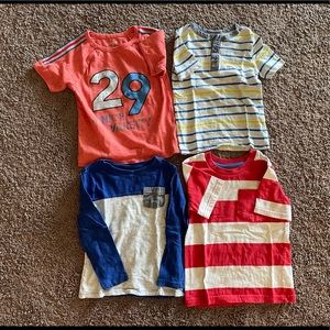 Boys t shirts and long sleeve